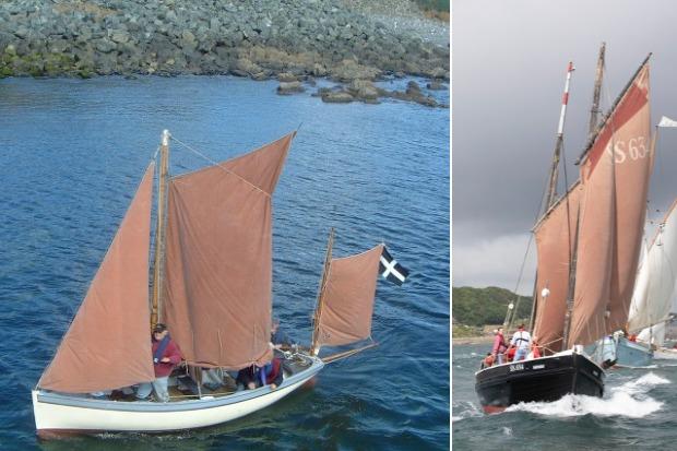 Four Maritime trust boats will enter into the race for the first time Picture: Cornish Martime Trust and Don Garman