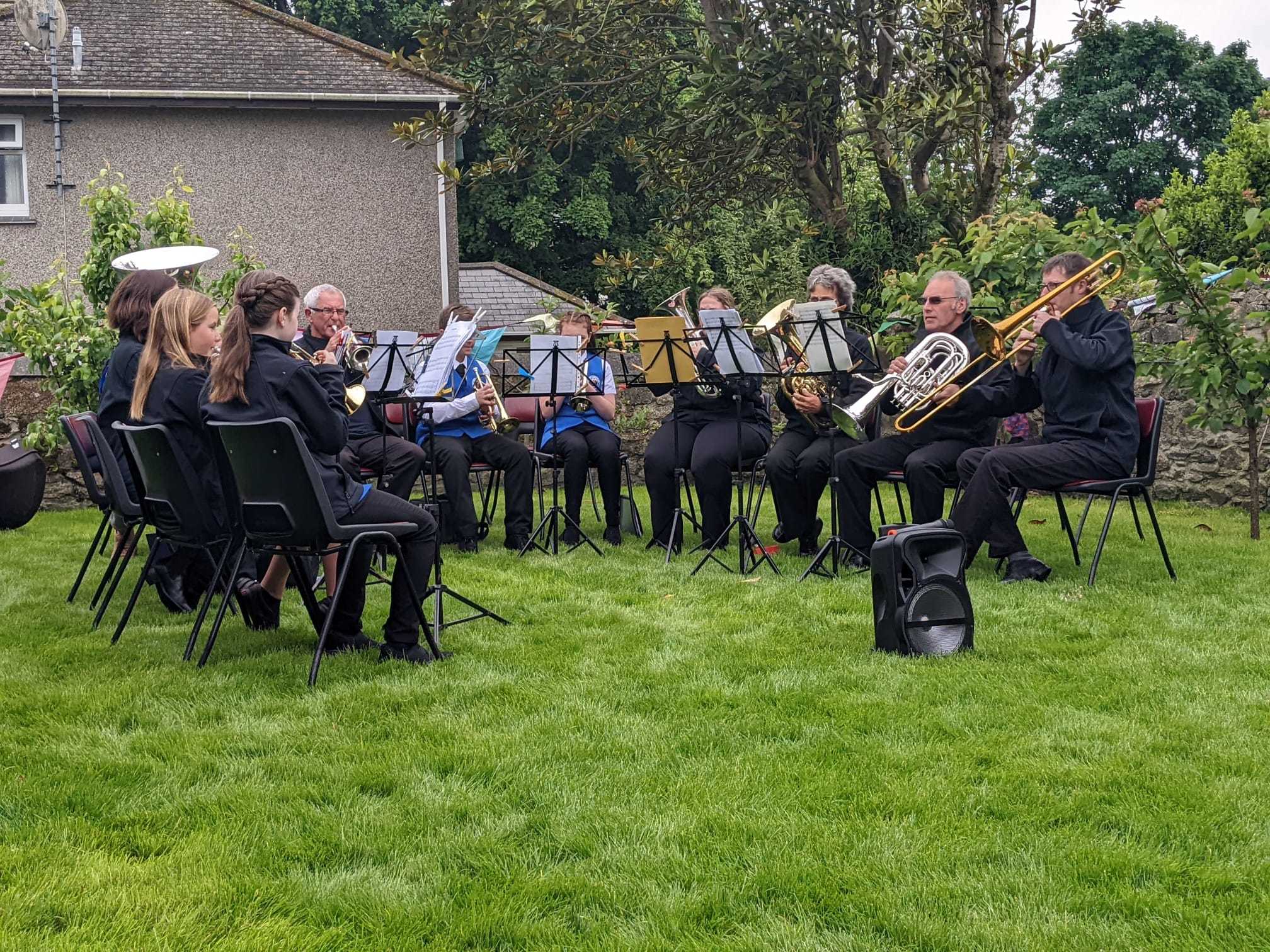 Helston Town Band Juniors performed some classics