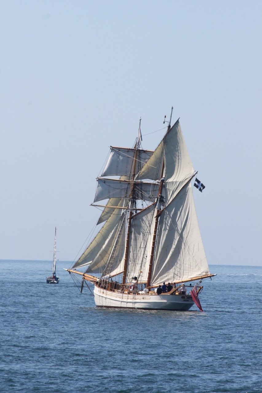 Annie of Charlestown a topsail schooner built in Denmark in 1930 Credit: David Barnicoat