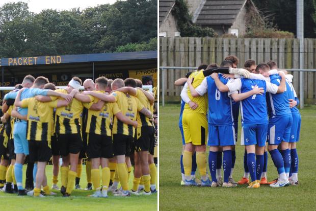 Falmouth Town (left) and Helston Athletic are at home on the opening day