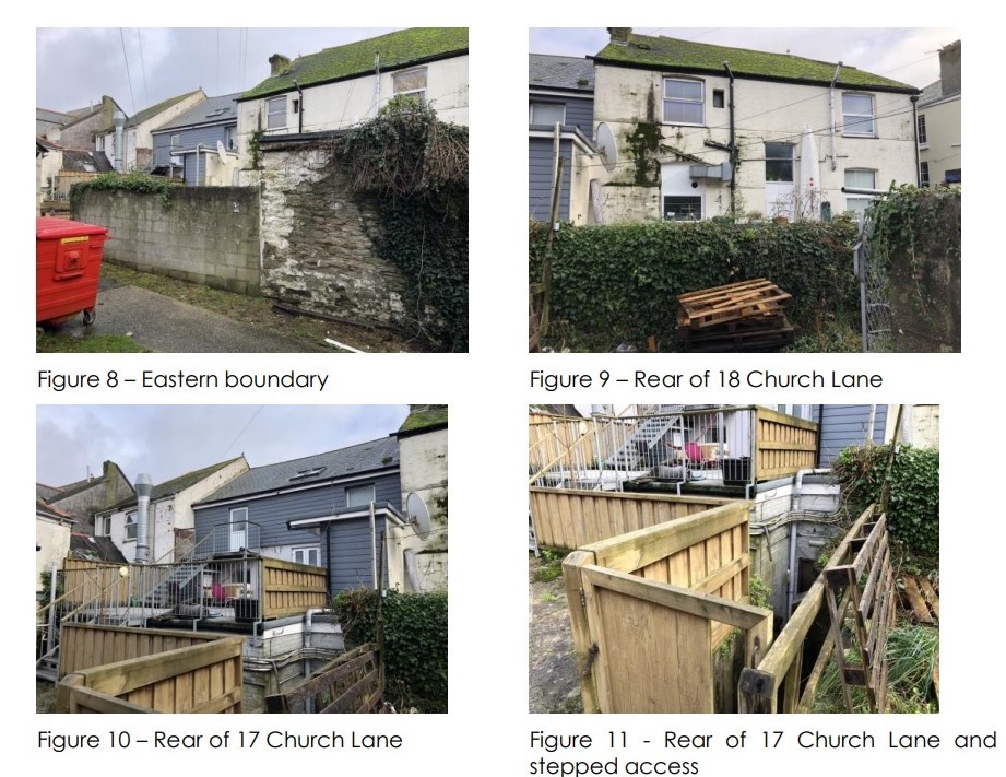The site off Church Street. Picture Cornwall Planning Group/Cornwall Council