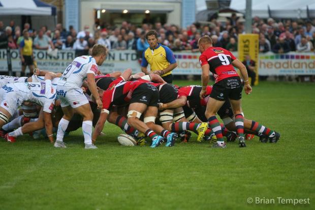 The Cornish Pirates last hosted Exeter Chiefs in 2018. Picture: Brian Tempest