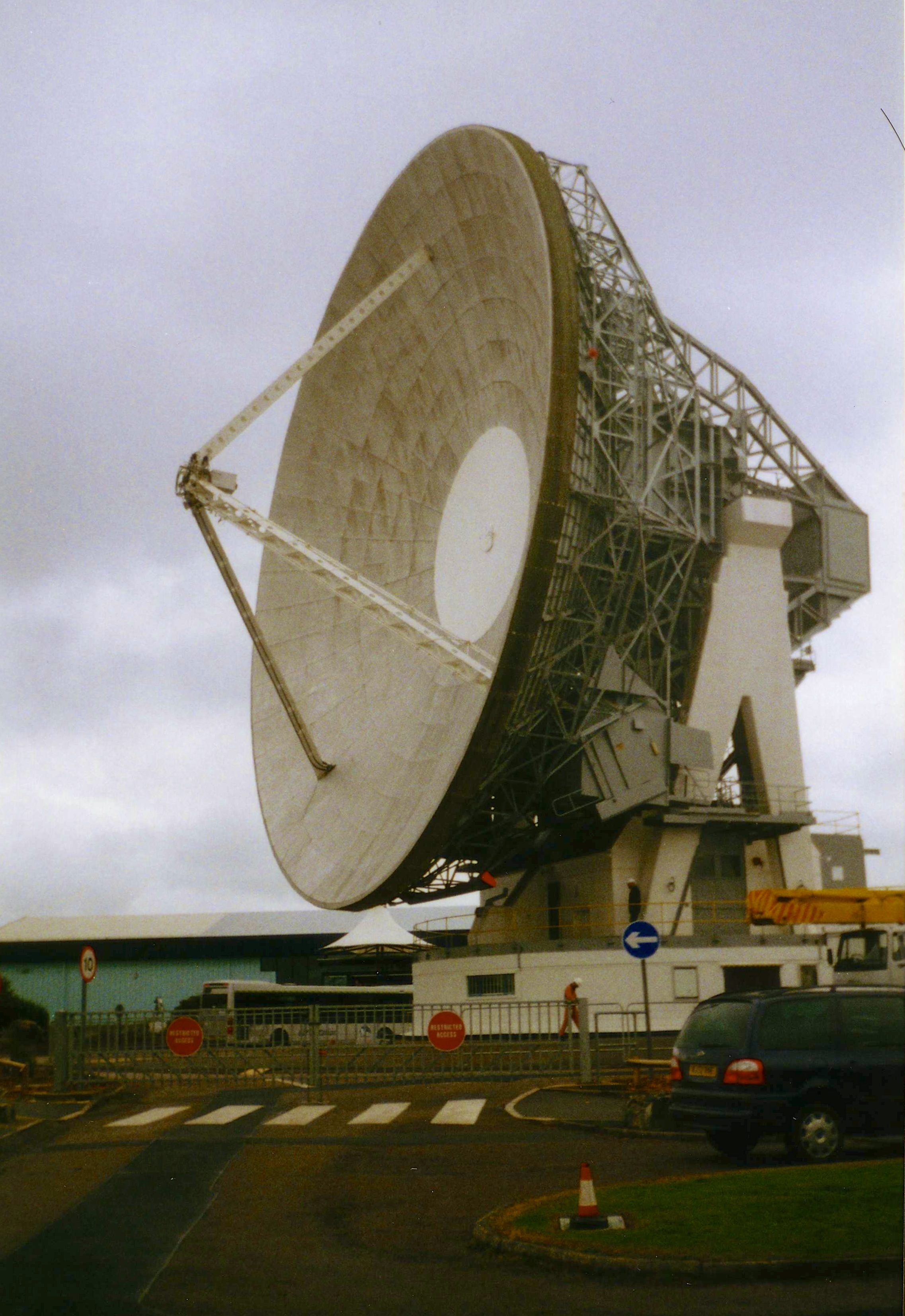 The first antenna at Goonhilly, Arthur Picture: Mike Peel