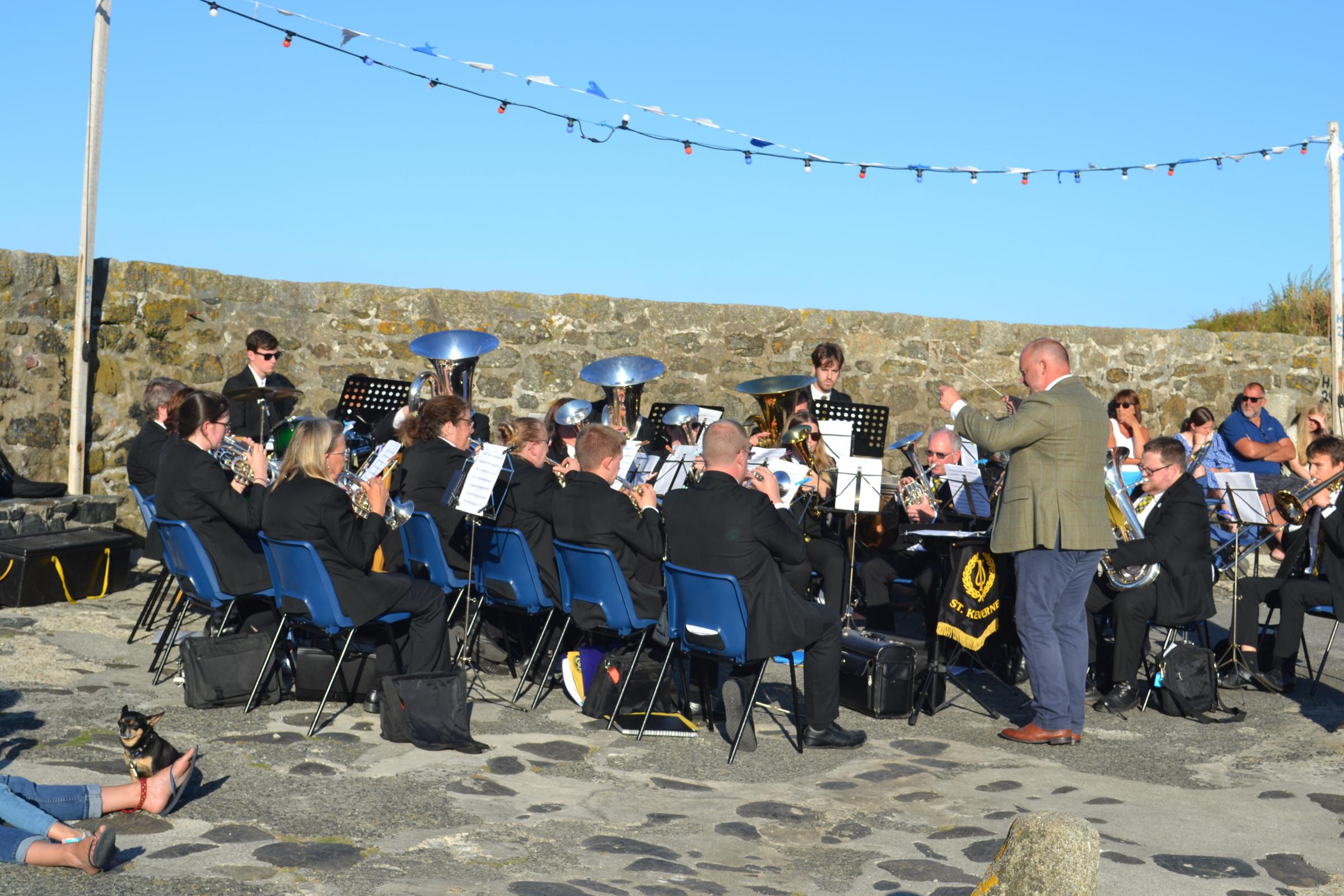 St Keverne Town Band conducted by Karl Long