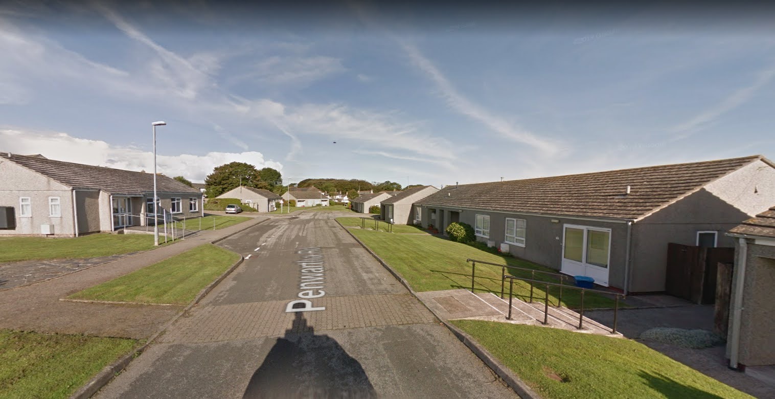 The bungalows in Illogan which are available for London pensioners who are being encouraged to move so that their homes can be used by families in the capital (Image: Google)