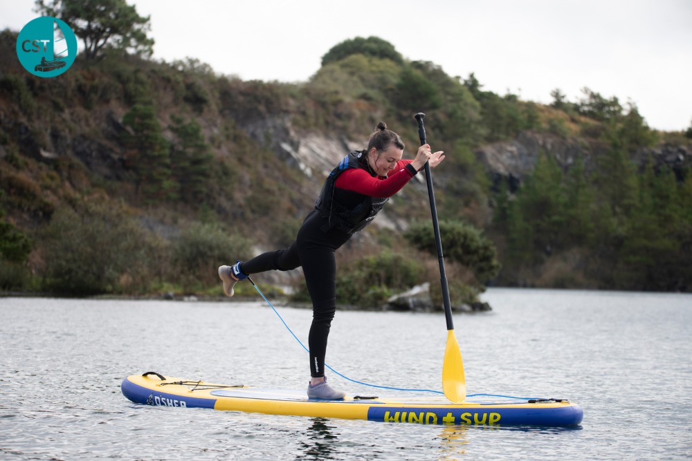 Visitors have the chance to learn to paddleboard.  Credit: childrenssailingtrust.org.uk