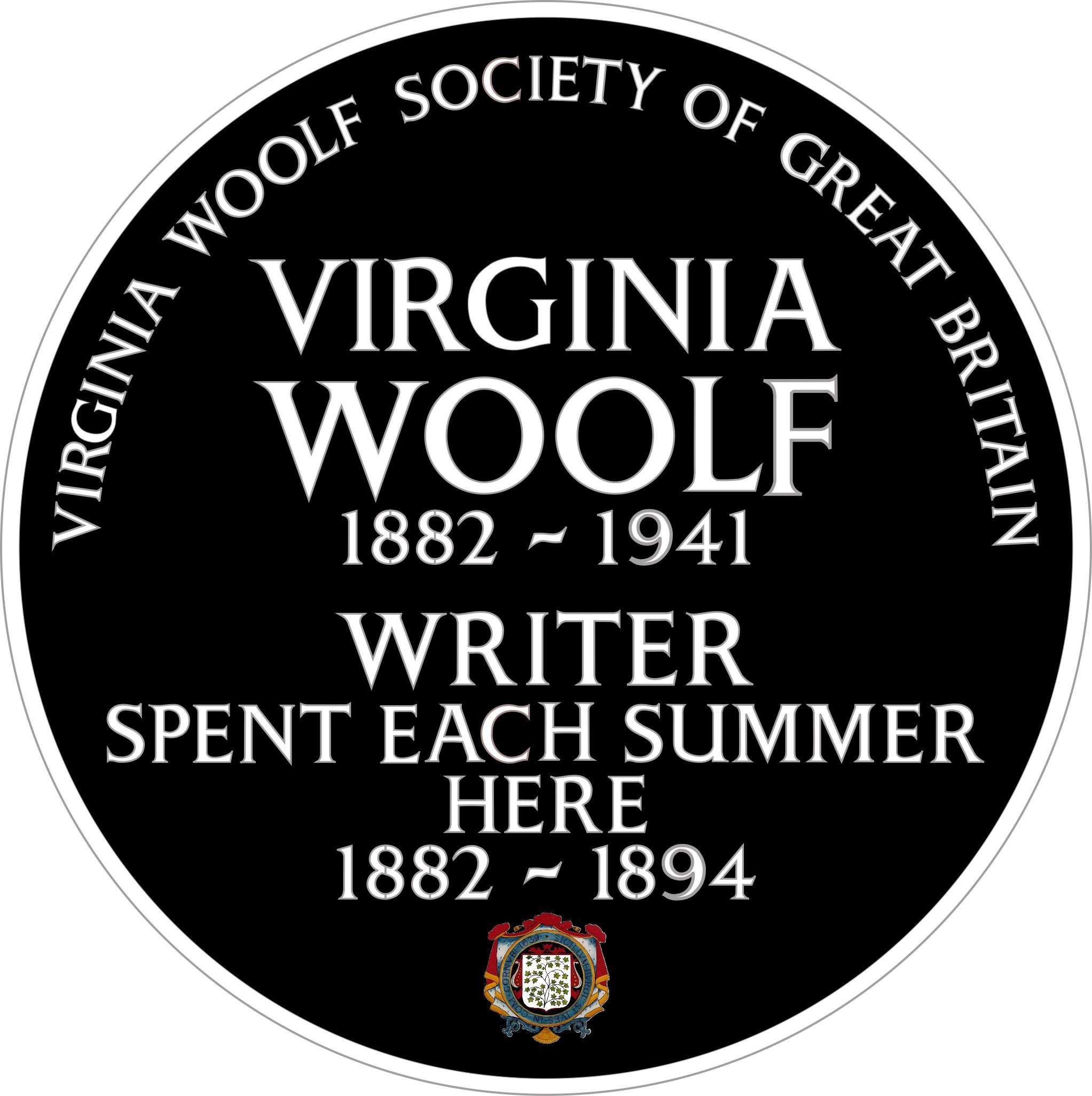 The Virginia Woolf plaque