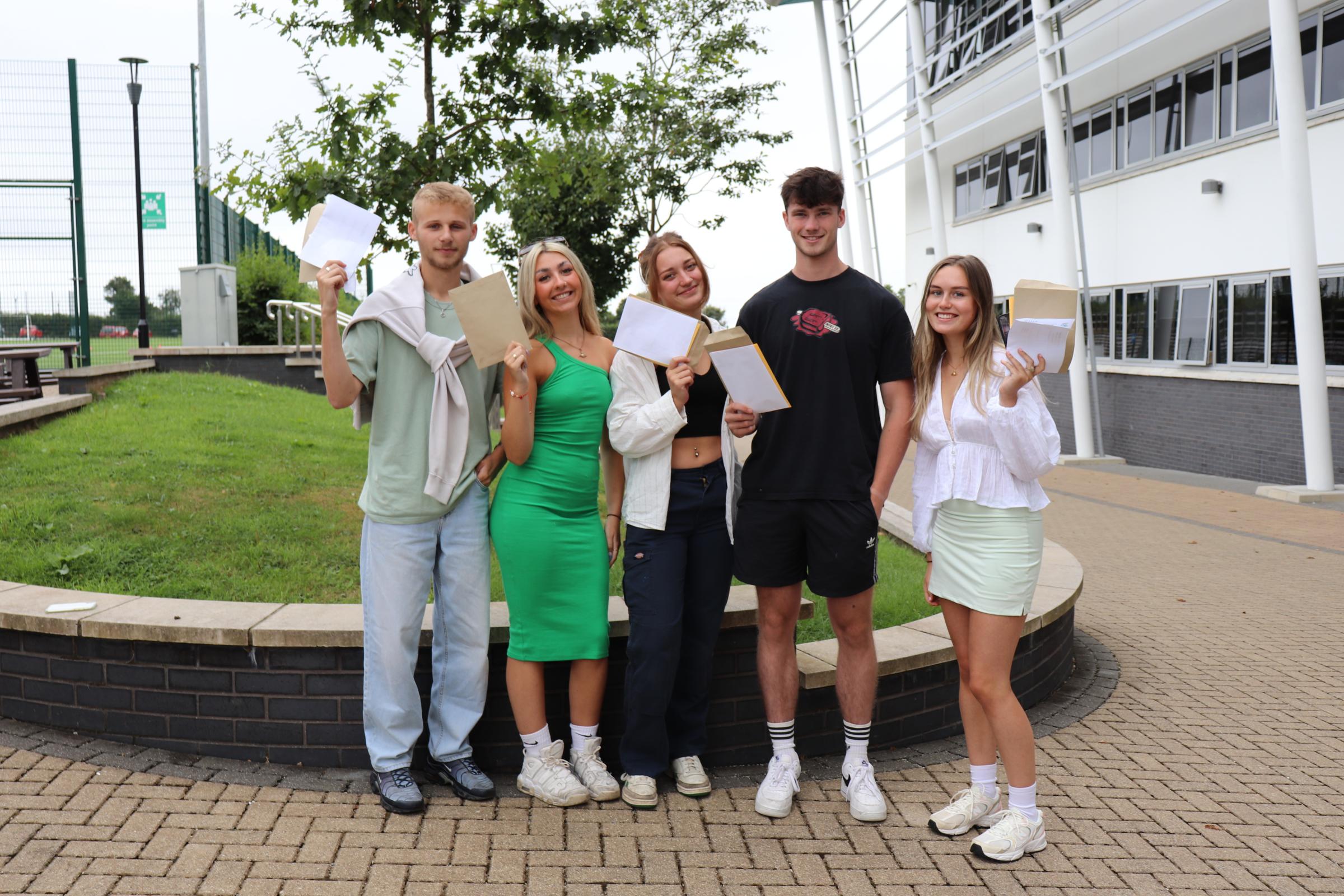 Callywith College students received some exceptional results