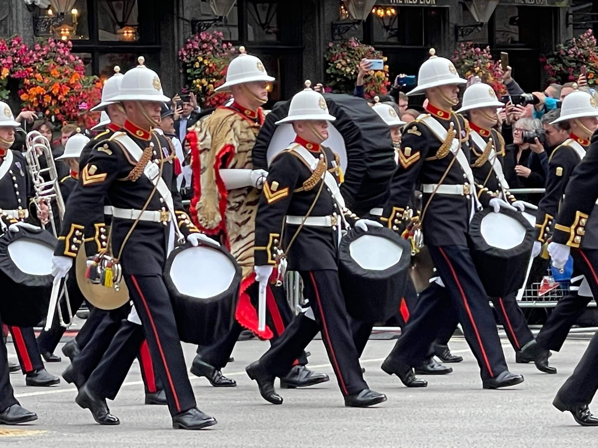 The Royal Marines Band Picture: James Kitto