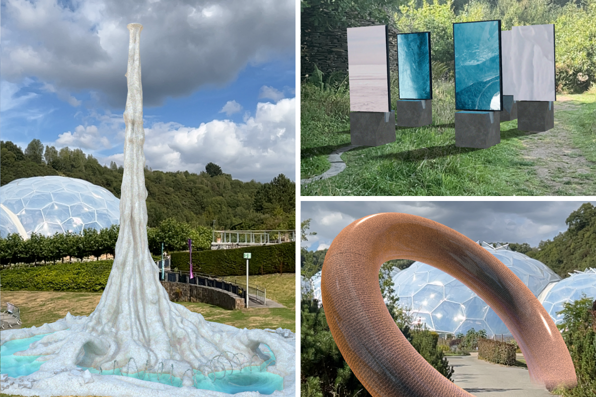 Augmented reality exhibit at Eden Project attraction in Cornwall - Vimarsana News