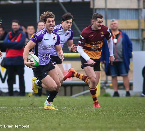 Falmouth Packet: Full-back AJ Cant was in outstanding form. Falmouth Packet: Full-back AJ Cant was in outstanding form.
