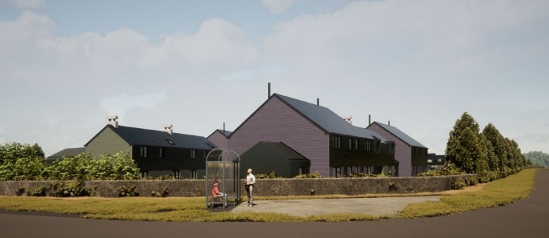 How some of the holiday homes would look at St Merryn Holiday Park