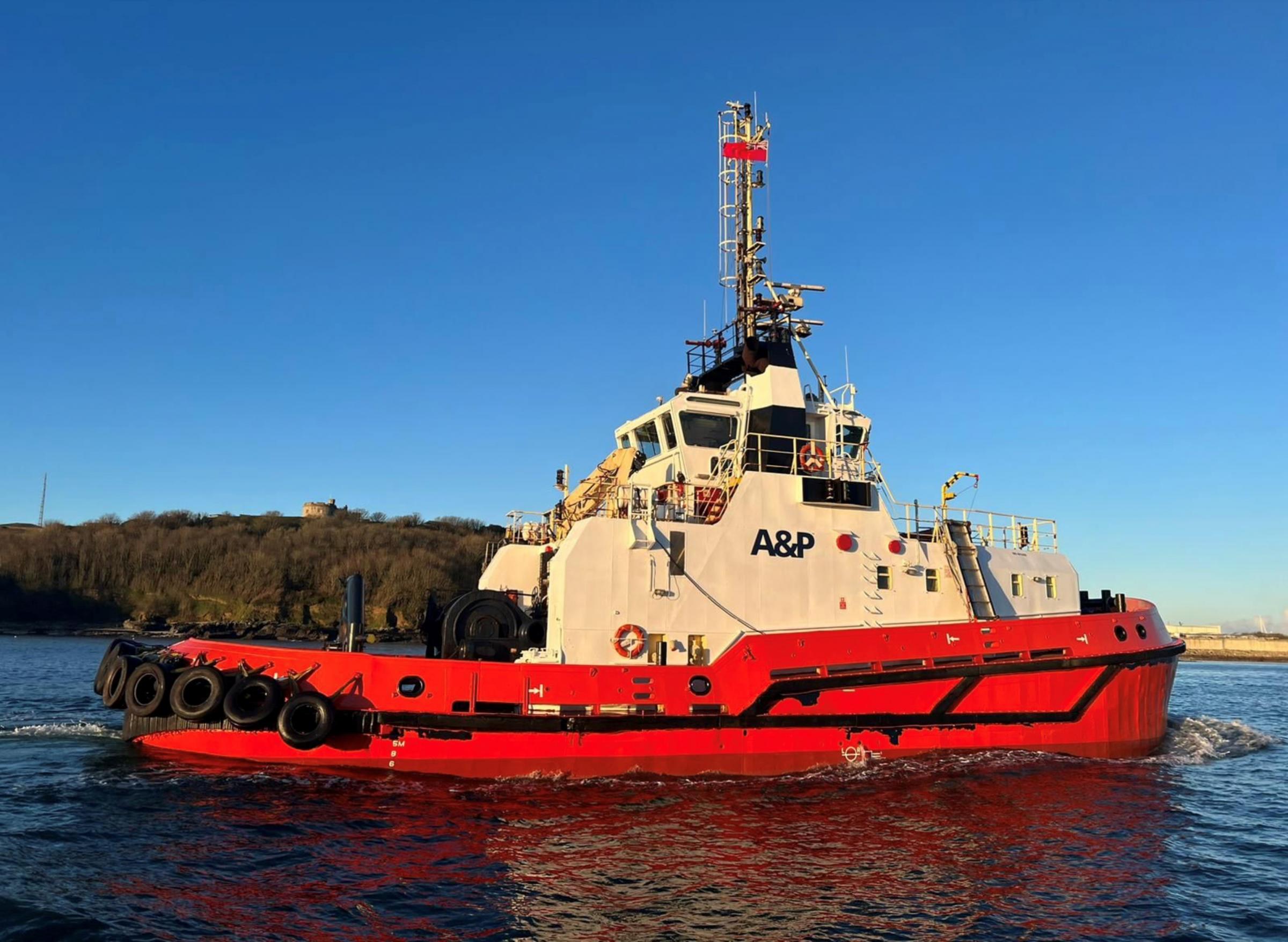New Falmouth tug Morva powered by hydrogenated vegetable oil - Vimarsana News