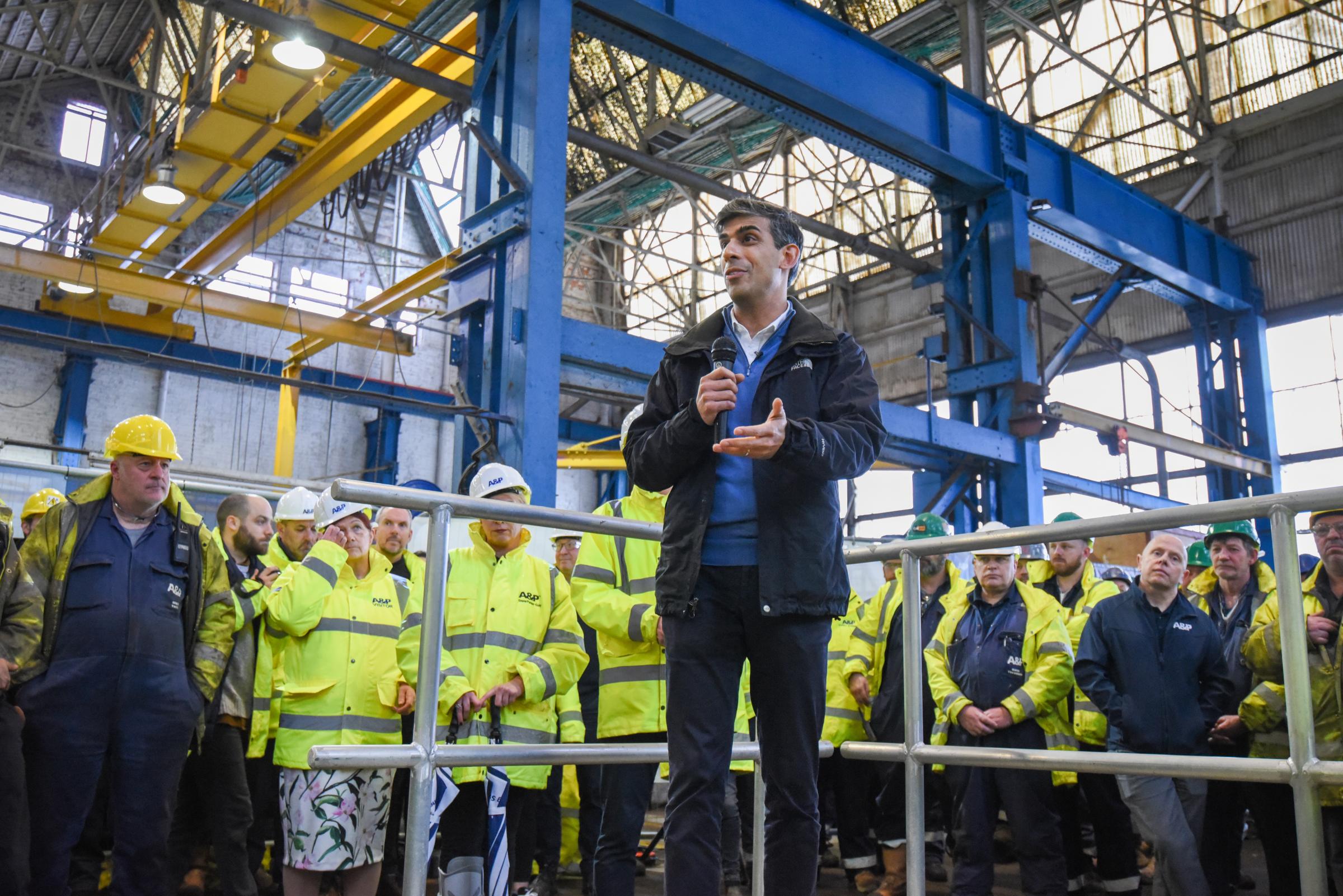 A&P Falmouth Cornwall visit Prime Minister Rishi Sunak - Vimarsana News