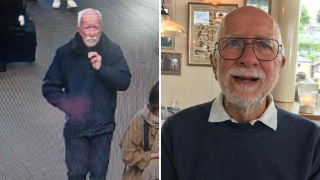 Missing pensioner may have travelled by train to Cornwall 