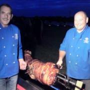 Village butchers Colin Retallack and Steve Vincent