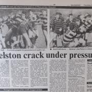 Helston crack under pressure