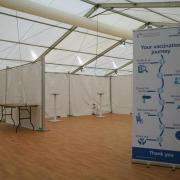Stithians Showground is close as a vaccination centre from Monday
