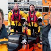 Falmouth RNLI has bid farewell to Andy Jenkin, Neil Capper, Tom Telford  and Alan Rowe