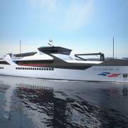 What the Scillonian IV could look like from the outside  Picture: Spear Green Design