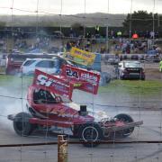 Last ever stock car race meeting held at United Downs Raceway