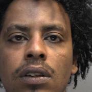 Esayas Grmay was sentenced at Truro Crown Court for offences in Falmouth   Picture: Devon and Cornwall Police