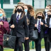 Increased Covid restrictions and safety measures for schools ahead of Plan B review. Picture: PA