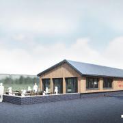 Plans for the new Boscawen Park tennis pavilion in Truro. Picture credit Lavigne Lonsdale
