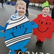Anne Taylor sent this great picture of grandsons Joseph and Harry as Mr Strong and Mr Bump.
