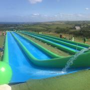 A 360ft long slide will bring fun for families  Picture: Giant Slip & Slide Facebook