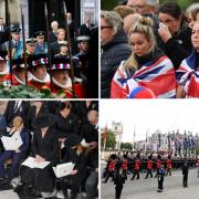 The Queen's funeral in pictures: Tears shed as the UK mourns Queen Elizabeth II.