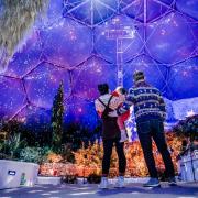 The Eden Project Biomes will be lit up for Christmas on selected dates this December