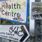 There has been a plague of graffiti around Hayle