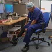 Amputee surgeon Neil Hopper hopes to now become a para astronaut