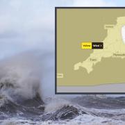 Strong winds are set to hit Cornwall on Thursday, March 30 and the Met Office has issued a yellow weather warning as a result