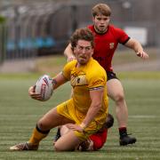 Cornwall's Nathan Newbound looks to offload