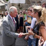 King Charles meets the public in St Ives