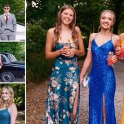 Year 11 students from Mullion School have celebrated prom with their friends in Falmouth