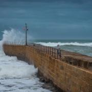 Storm brewing in Porthleven - by Paul Caddy