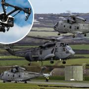 There has been an increase in drones flying over RNAS Culdrose and RAF Predannack in recent months.