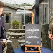 The Princess Royal visited Camborne School of Mines on Wednesday