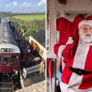 Santa will be making his way to Helston Railway this December