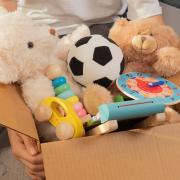Toys and children's clothes can be picked up for free in Helston on Saturday