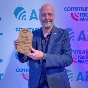 Richard Perks of Cornwall Mind picked up one of the awards on behalf of Source FM