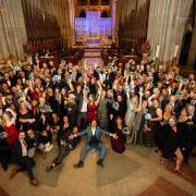 Award winners celebrate their achievements at Truro Cathedral
