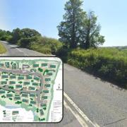 Outline planning permission is being sought for a new holiday park in Newquay. Image: Image: Atlantic Design Studio/Google Street View