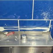Evidence of drug-taking in Newquay Harbour toilets (Image: Cornwall Council)
