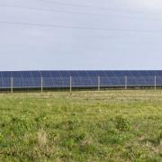 How part of the solar farm at Gwinear could look