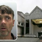 Andrew May was jailed for stalking two women following a hearing at Truro Crown Court