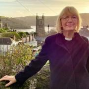 Reverend Carol Edleston is taking up her post on March 11 as priest at St Finbarrus Church in Fowey after the town has gone four years without one.